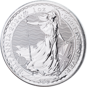 2024 Great Britain 1 oz. Silver £2 Britannia Main Image