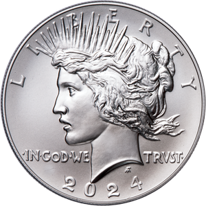 2024 Peace Silver Dollar Main Image