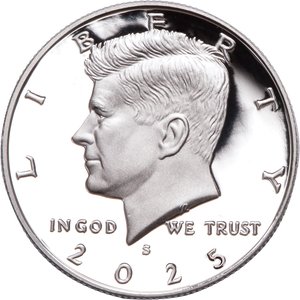 2025-S 99.9% Silver Kennedy Half Dollar Main Image