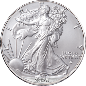 2025 $1 American Silver Eagle Main Image