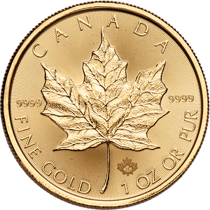2025 Canada $50 1 oz. Gold Maple Leaf Main Image