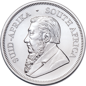 2025 South Africa 1 oz. Silver 1 Rand Krugerrand Main Image