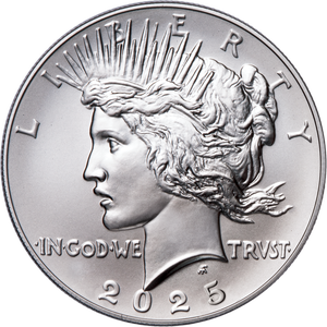 2025 Peace Silver Dollar Main Image