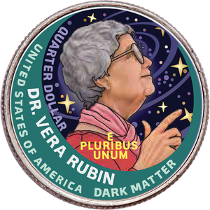 2025 Colorized Dr. Vera Rubin U.S. Women Quarter Main Image
