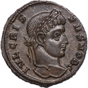 A.D. 316-326 Crispus Bronze Reduced Follis Main Image