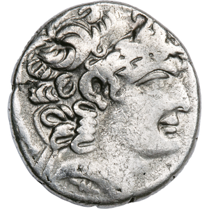 59-16 B.C. Philip I Philadelphus under Julius Caesar/Augustus Silver Tetradrachm Main Image