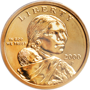 2000-P Goodacre Presentation Sacagawea Dollar Main Image