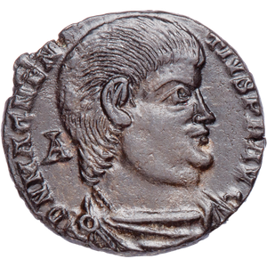 A.D. 350-353 Magnentius Bronze, Bridgnorth Shropshire Hoard, Two Victories Reverse Main Image