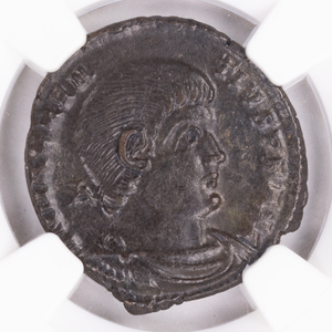 A.D. 350-353 Magnentius Bronze, Bridgnorth Shropshire Hoard, Two Victories Reverse Main Image
