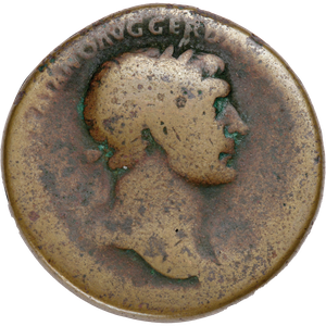 A.D. 98-117 Trajan Bronze Sestertius Main Image