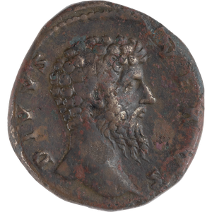 Ancient Bronze and Copper - Roman Imperial Bronze - AD161-169 VF Main Image