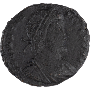 A.D. 337-361 Constantius II Chi-Rho Bronze Centenionalis, Bridgnorth Shropshire Hoard Main Image