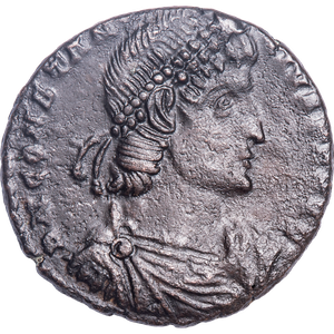 A.D. 337-361 Constantius II Chi-Rho Bronze Centenionalis, Bridgnorth Shropshire Hoard Main Image