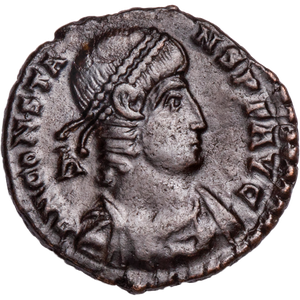 A.D. 337-350 Constans Bronze Centenionalis Main Image