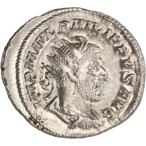 A.D. 244-249 Philip I Silver Antoninianus Roma Aeternae Main Image