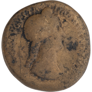 A.D. 128-136 Sabina Bronze Sestertius Main Image