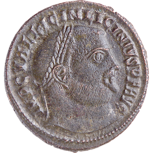 Ancient Bronze and Copper - Roman Imperial Bronze - AD308-324 VF Main Image
