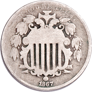 1866-1883 Shield Nickel Main Image