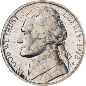 1938-2003 Jefferson Nickel Copper Nickel in Deluxe Holder Main Image