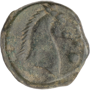 3rd Century B.C. Carthage Bronze Coin Main Image