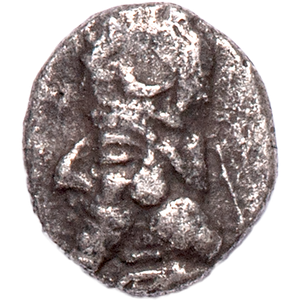 1st Century B.C. Persis, Darios II Silver Obol Main Image