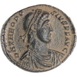Ancient Bronze and Copper - Roman Imperial Bronze - AD379-395 XF Main Image