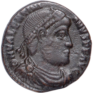 Ancient Bronze and Copper - Roman Imperial Bronze - AD364-375 VF+ Main Image