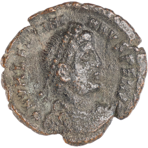 Ancient Bronze and Copper - Roman Imperial Bronze - AD364-375 VG/F Main Image