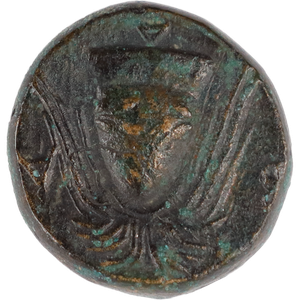 336-323 B.C. Alexander The Great Bronze, Helmet Main Image