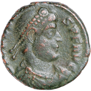 Ancient Bronze and Copper - Roman Imperial Bronze - AD364-378 F Main Image