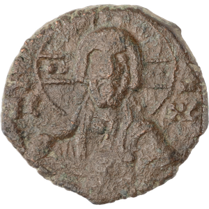 1059-67 Constantine X Copper Follis, Christ Main Image
