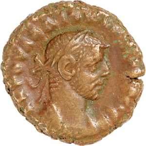 Ancient Bronze and Copper - Roman Provincial Bronze - AD284-305 VF+ Main Image