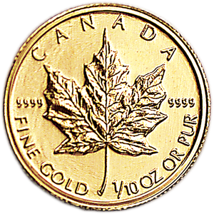 1982-Date Canada 1/10 oz Gold $5 Maple Leaf UNC | Littleton Coin