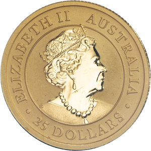 1989-Date Australia 1/4 oz Gold $25 Kangaroo Main Image