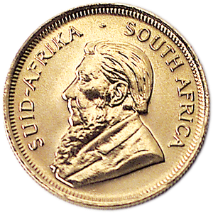 South Africa 1/4 oz Gold Krugerrand UNC Main Image