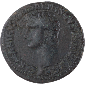 Ancient Bronze and Copper - Roman Imperial Bronze - 15BC-AD19 VF Main Image