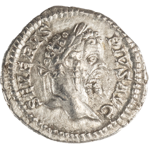 A.D. 193-211 Septimius Severus Silver Denarius Honoring Carthage, Very Fine Main Image