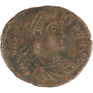 Ancient Bronze and Copper - Roman Imperial Bronze - AD337-350 VF Main Image