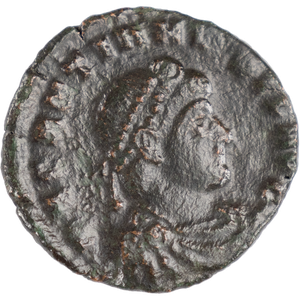 Ancient Bronze and Copper - Roman Imperial Bronze - AD367-383 VF Main Image