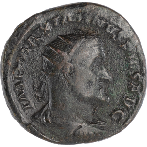 AD235-238 Maximinus I Brz Dupondius VF Main Image