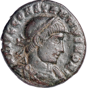 Ancient Bronze and Copper - Roman Imperial Bronze - AD337-361 F Main Image