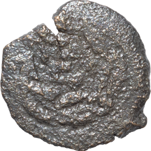 4 B.C.-A.D. 6 Herod Archelaus Bronze Prutah, Wreath VG/F Main Image