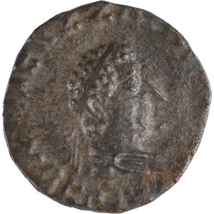 40-1  B.C. Bactria Hermaios Bronze Tetradrachm Main Image