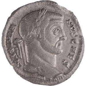 A.D. 293-311 Galerius Silver Argenteus Main Image