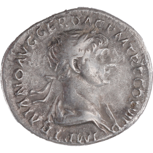 A.D. 98-117 Trajan Silver Denarius, Trajan's Column Main Image