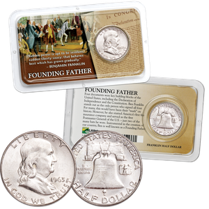 1963-D Franklin Half Dollar Showpak Main Image
