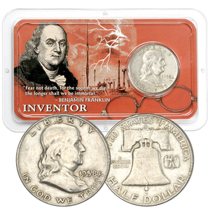 Franklin Half Dollar Showpak - The Inventor Main Image