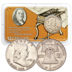 Franklin Half Dollar Showpak - The Musician Main Image