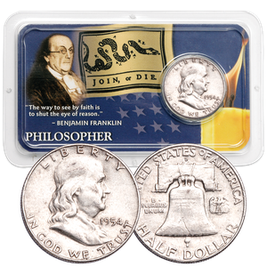 Franklin Half Dollar Showpak - The Philosopher Main Image
