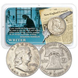 Franklin Half Dollar Showpak - The Writer Main Image